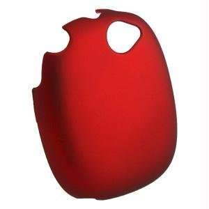   Rubberized Red Snap on Cover for Microsoft KIN 1 