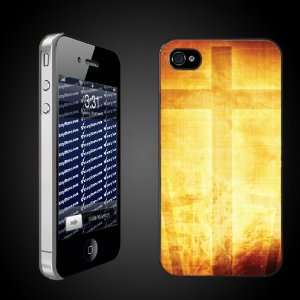  Christian Themed Golden Cross   iPhone Hard Case   CLEAR 
