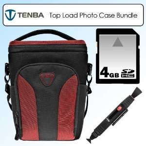  Tenba 638 644 Mixx Top Load Large Camera Bag Red Bundle 