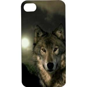   Custom Designed Wolf iPhone Case for iPhone 4 or 4s from any carrier