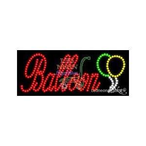  Balloon LED Business Sign 11 Tall x 27 Wide x 1 Deep 