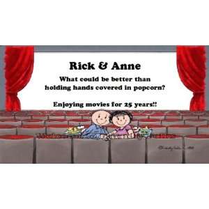 Lovers In The Theater Personalized Cartoon Mouse Pad 
