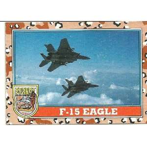  Desert Storm F 15 Eagle Card #109 