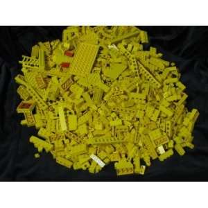  Lego bricks and pieces (yellow 3+1/4 pounds) Toys & Games