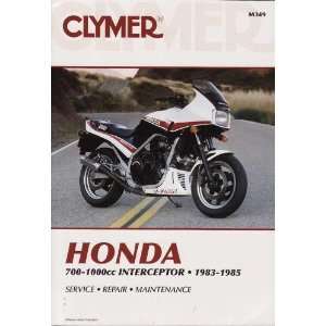  Clymer Honda V Fours 700 1000 Interceptor Manual M349 , 1984 Honda 