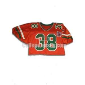  Orange No. 38 Game Used Florida A&M Russell Football 