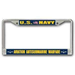  US Navy Aviation Antisubmarine Warfare License Plate Frame 
