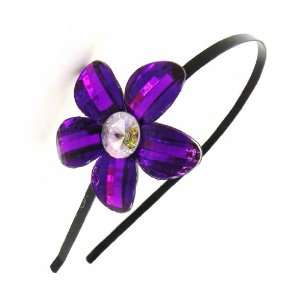  Headband Cristal purple. Jewelry