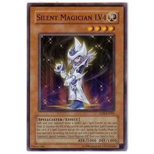  Yu Gi Oh (Super Rare) Silent Magician LV4 NTR EN001 Toys 