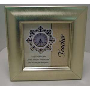  Heartfelt 03771 Teacher Framed Clock 