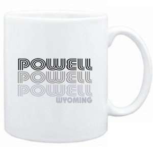  Mug White  Powell State  Usa Cities