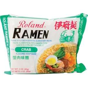 Roland Ramen, With Crab, 3.0500 Ounce (Pack of 90)  
