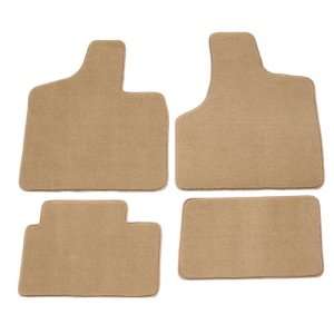   Custom Cut Front and Back Floor Mat , Biscuit (Set of 4) Automotive