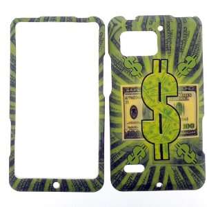  MOTOROIA DROID BIONIC ONE HUNDRED DOLLAR SIGN COVER CASE 
