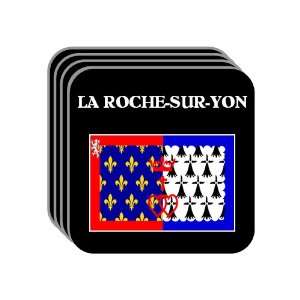 Pays de la Loire   LA ROCHE SUR YON Set of 4 Mini Mousepad Coasters
