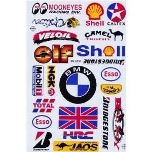  Sponsor Motocross Racing Tuning Decal Sticker Sheet (C 79 