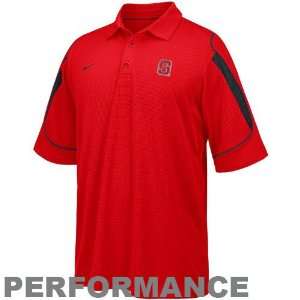   State Wolfpack Red Stiff Arm Performance Polo