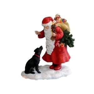  10125   Santa With Dog Mini Figurine   Precious Moments 