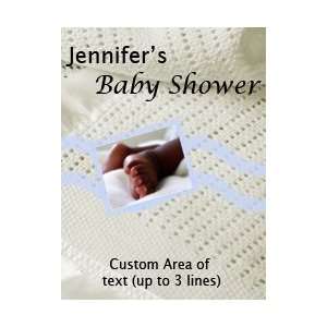  Style 10277 Baby Feet Baby Shower Label Vertical Rectangle 