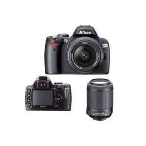  Nikon D40X 10.2 Megapixel Digital SLR Camera Two Lens Kit 
