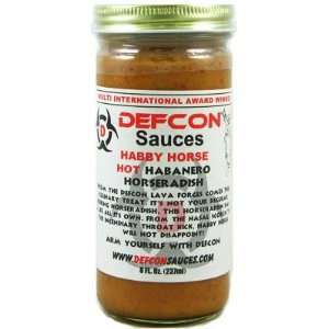 Defcon Habby Horse Hot Habanero Horseradish  Grocery 