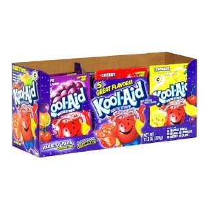 Kool Aid Drink Mix, Assorted, 0.16 Ounce Packets (Pack of 72)  