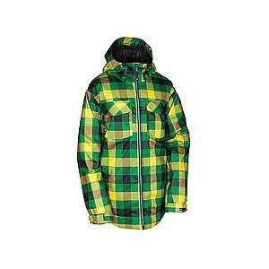  Nomis Flannel Jacket Shell (Aspen Green Box Plaid) XLarge 