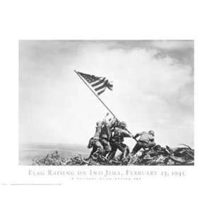  Flag Raising on Iwo Jima, February 23, 1945 PREMIUM GRADE 