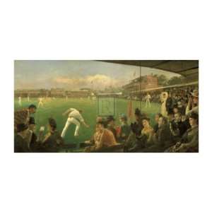 Imaginary Cricket Match, England versus Australia, 1886 by 