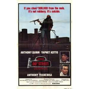  Across 110th Street Movie Poster (11 x 17 Inches   28cm x 