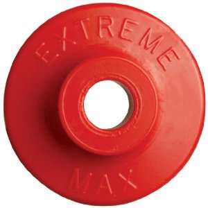  Extreme Max 5900.1179 Red Round Plastic Backer   48 Piece 