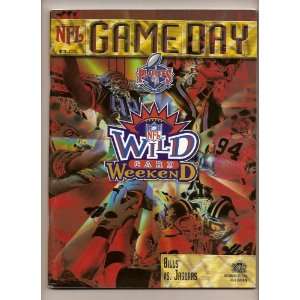  1996 NFL Wildcard Playoff Program Jaguars @ Bills 