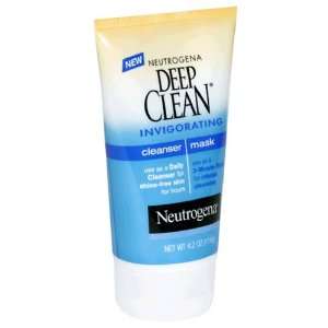  Neutrogena Deep Clean Invigorating Cleanser/Mask, 4.2 