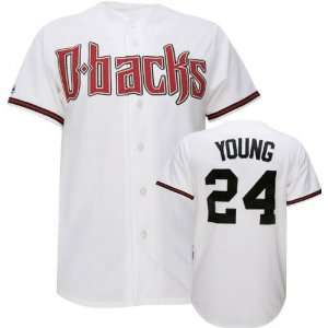  Chris Young Arizona Diamondbacks Home White MLB Replica 