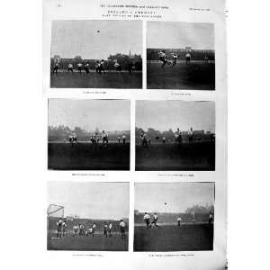  1901 England Germany Football Ryder Smith Waller 
