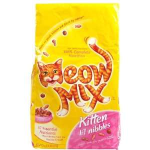 Meow Mix Kitten Lil Nibbles, 3.15 Pound  Grocery 