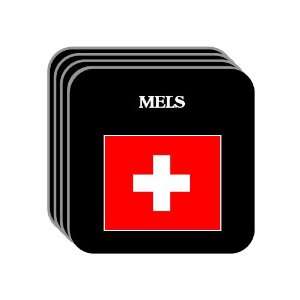  Switzerland   MELS Set of 4 Mini Mousepad Coasters 