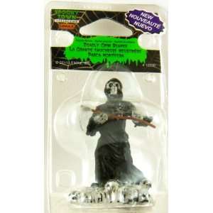  Lemax Spooky Town Halloween Deadly Grim Reaper 12890