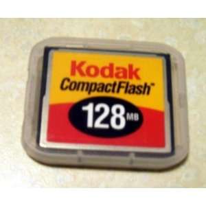  Kodak 128MB CF FLCARD W/ CCASE ( 1214113 ) Electronics