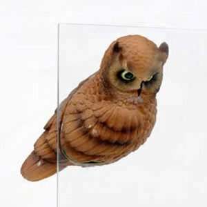  Great Horned Owl Magnet   Fly Thru Window Ornament 