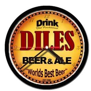  DILES beer and ale cerveza wall clock 