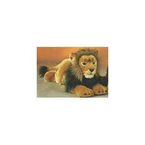  Lifelike 18 Inch Plush Male Lion By SOS Toys & Games
