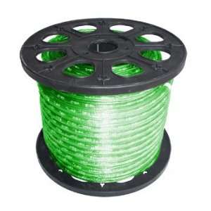  150 2 Wire 12 Volt 3/8 Green Rope Light Spool