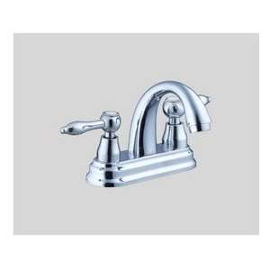 Dawn Bathroom Faucet Double Handle Centerset Lavatory Faucet with 