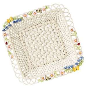  Belleek 3586 155th Anniversary Castlecaldwell Basket, New 