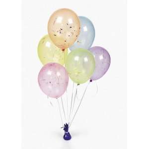 144 Latex Neon Agate Balloons   Balloons & Streamers & Latex Balloons 