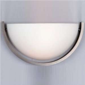  Fleetwood Wall Sconce in Gun Metal with Etched White Opal 
