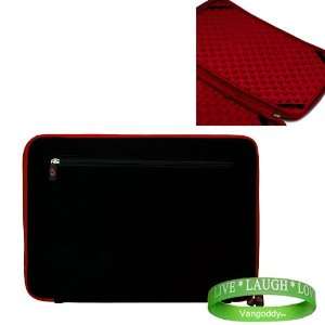 Macbook Air 13? Notebook Case Fire Red Neoprene Padded Zippered Sleeve 