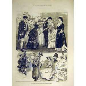  1883 Liverpool Mayor Fancy Dress Ball Townhall Print