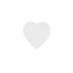   Blank Stamping Heart No Hole 18x17.5mm (1) Arts, Crafts & Sewing